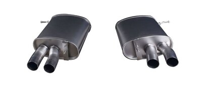 Sportuitlaat BMW 335i E92 Einddemperset racing L/R uitgang