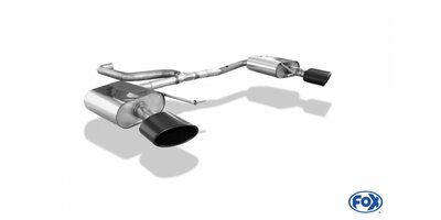 Seat Leon 5F ST 4x4 - Cupra 300 einddemper rechts/links - 160x90 Typ 38 rechts/links zwart