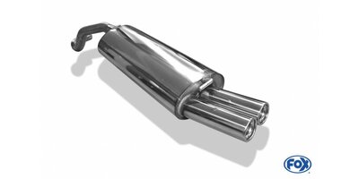 Audi A3  8L einddemper - 2x76  13