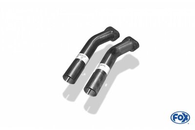 BMW E46 320/ 325/ 330 Adapter met flens van Katalysator
