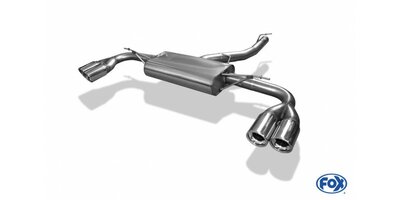 BMW X3 F25 einddemper dwars uitgang rechts/links - 2x90  17 rechts/links