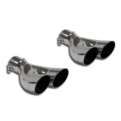 Supersprint Endpipe kit Right OO60 - Left OO60 595 ABARTH 1.4T &quot;Pista&quot; Coup&egrave; / Cabrio (160 Hp) 2016 -&gt;
