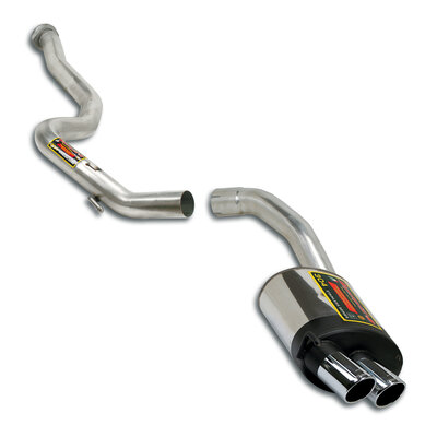 Supersprint Centre pipe + rear exhaust &quot;Racing&quot; OO80 ALFA ROMEO 147 GTA 3.2i V6 (250 Hp) &#039; 02 -&gt;