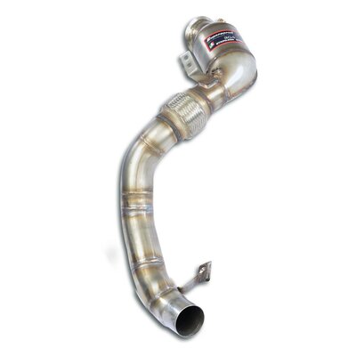 Supersprint Turbo downpipe kit +  Metallic catalytic converter Left 100CPSIAccepts the stock &quot;Cat.-Back&quot; system ALPINA B5 (G31) Touring 4.4i V8 Bi-Turbo 4x4 (608 Hp - models with OPF) 2017 -&gt;