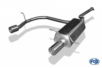 Hyundai Santa Fe - SM einddemper rechts/links - 1x100 Typ 13 rechts/links