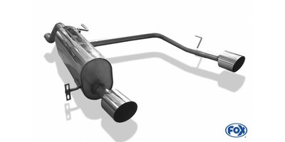 Opel Corsa D - NRE-Edition bumper einddemper uitgang rechts/links - 1x100 Typ 14 rechts/links