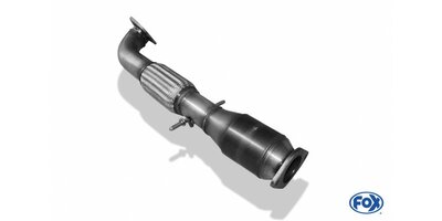 Opel Astra J OPC Downpipe met 200-cells FOX-Kat