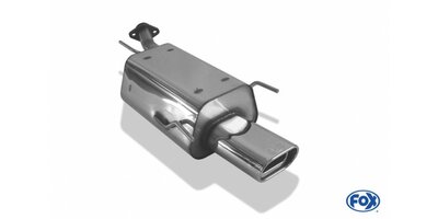 Opel Zafira F75/T98 einddemper &Oslash; 63.5mm - 135x80 Typ 53