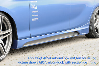 Rieger Tuning sideskirt BMW 1-serie F20