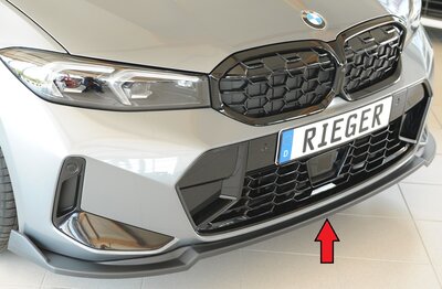 Rieger Tuning voorsplitter BMW 3-Serie G20/21 voor originele M-Sport-pakket voorbumper