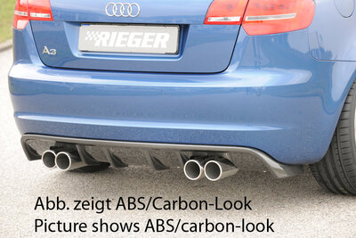 Rieger Tuning diffuser Audi A3 [8P]