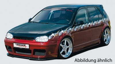 Rieger Tuning splitter VW Golf 4 voor voorbumper 59015/59016/59037/59038