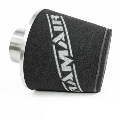 JS-090-SL 90mm OD Neck Silver Large Aluminium Base Cone Filter