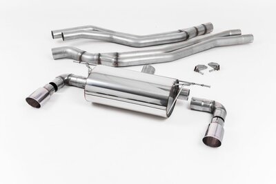 Milltek Cat-back BMW 1 Serie M140i 3 &amp; 5 Deurs (F20 &amp; F21 LCI&sbquo; Non-OPF &amp; Geen xDrive)