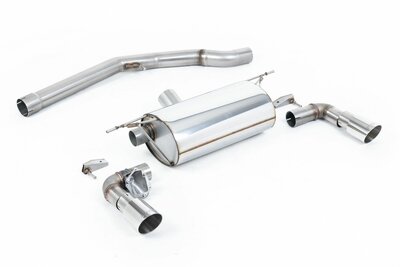 Milltek Cat-back BMW 1 Serie M140i 3 &amp; 5 Deurs (F20 &amp; F21 LCI&sbquo; OPF &amp; Geen xDrive)
