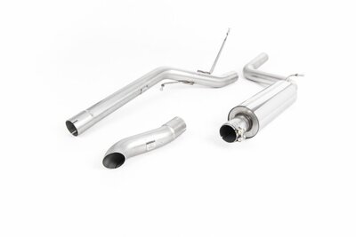 Milltek Particulate Filter-back Volkswagen Caddy 2.0TDI 140pk 2WD Manual En DSG (Geen Maxi Modellen)