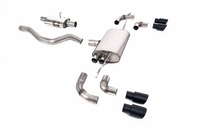 Milltek Particulate Filter-back Land Rover / Range Rover Defender 90 3.0 I6 P400 (OPF/GPF En Non-OPF/GPF modellen)
