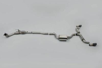 Milltek Turbo-back including Hi-Flow Sports Cat Volkswagen Golf Mk6 GTi 2.0 TSI 210pk