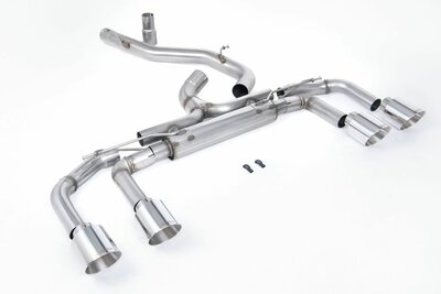 Milltek Particulate Filter-back Volkswagen Golf Mk8.5 R (333pk OPF/GPF modellen)