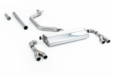 Milltek Particulate Filter-back Seat Leon Cupra Leon Mk4 Hatch 300pk (OPF/GPF Uitgerust)