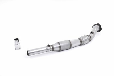 Milltek Large Bore Downpipe and Hi-Flow Sports Cat Skoda Octavia RS 1.8T 180 En 1.8T 150
