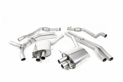 Milltek Cat-back Audi RS4 B9 2.9 V6 Turbo Avant (OPF/GPF Modellen)