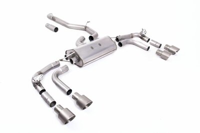 Milltek Particulate Filter-back Volkswagen Tiguan R 320pk (OPF/GPF Modellen)