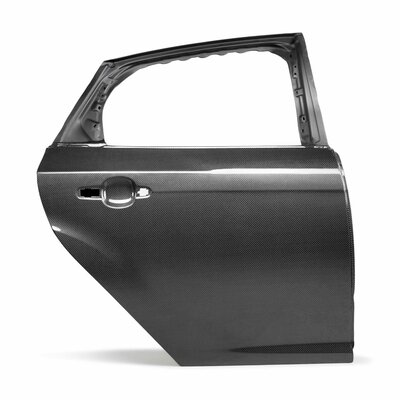 Achterdeuren van Carbon voor Ford Focus RS 2016-2018 (achter) - alleen voor offroad gebruik