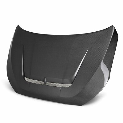 Motorkap van Carbon in VT-stijl voor de Hyundai Veloster 2019-2022