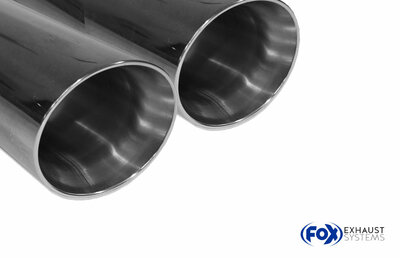 Fox uitlaat VW Polo AW1 GTI einddemper - 2x90 Typ 25