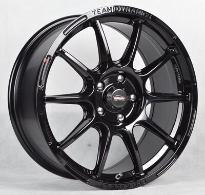 Team Dynamics Pro Race LT Gloss Black 7.0 x 15-inch