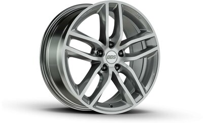BBS SX Platinum Silver Diamondcut Velg 19 INCH 5 X 120