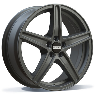 Fondmetal 8100 - MATT TITANIUM - 6.50J x 16inch ET35 5x114.3 naaf 66.10