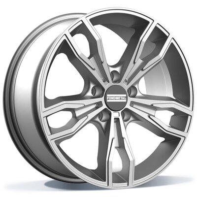 Fondmetal ALKE (FMI02) - GLOSSY SILVER - 9J x 19inch ET42 5x112 naaf 66.50
