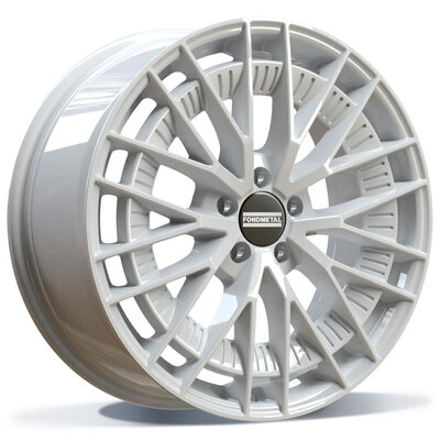 Fondmetal KARI (FMI12) - GLOSSY WHITE - 8.5J x 20inch ET35 5x114.3 naaf 64.1