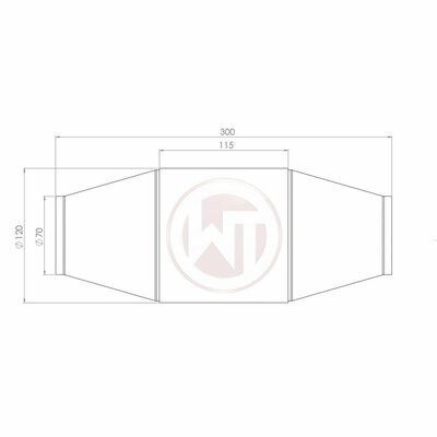 Wagner Tuning Racing Catalyst Converter 100CPSI with EU6 coating