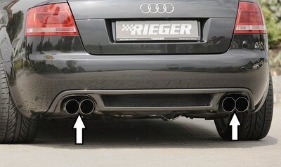 Rieger Tuning ESD links/rechts Type 14, Audi A4 (8H) Cabrio Audi A4 [B6/B7] 2.0l 147kW; 2.4l 125kW; 3.0l 162kW
