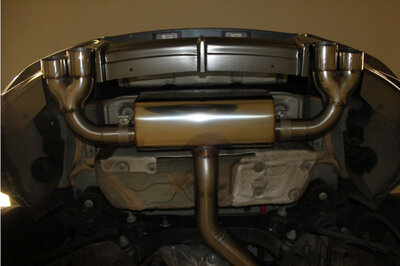 Rieger Tuning uitlaatdemper 4x80mm BMW 1-serie F21 BMW 1-serie F20/F21, 3-/5-deurs, alleen 135i