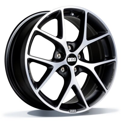 BBS SR - volcano grey diamondcut - 8J x 18inch ET44 5x120 naaf 82
