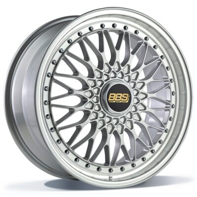 BBS Super RS - brilliant silver - 8.5J x 20inch ET45 5x112 naaf 82