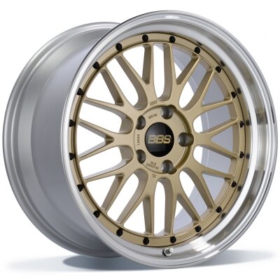 BBS LM - gold - 9J x 18inch ET50 5x130 naaf 71.6