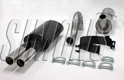 Simons Sportuitlaat Volvo 740/940 Sedan/estate gl/gle/glt 1985-