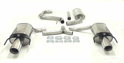 Simons Sportuitlaat Saab 9-3 Cabrio/sportsedan/sportcombi 2006-