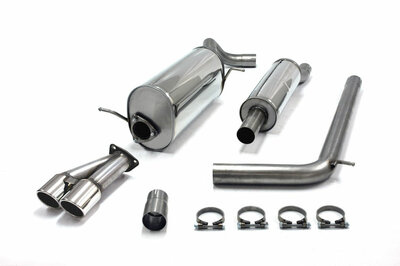 Simons Sportuitlaat Audi A1 8X hatchback 2010-2018