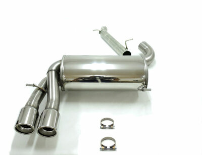 Simons Sportuitlaat Audi A3 8P Quattro sportback 2005-