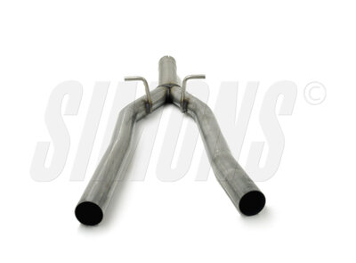 Simons Sportuitlaat Audi A4 B6 Cabrio 2001-2008