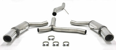 Simons Sportuitlaat Audi A5 8T Coup&eacute;/sportback 2006-