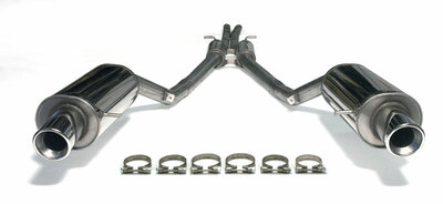 Simons Sportuitlaat Audi A6 C5 Avant/sedan 1997-2001 + 2002-2004