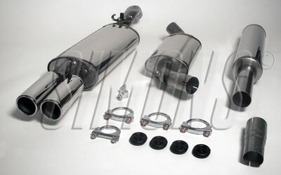 Simons Sportuitlaat Volkswagen Golf 2 Hatchback 1985-1991