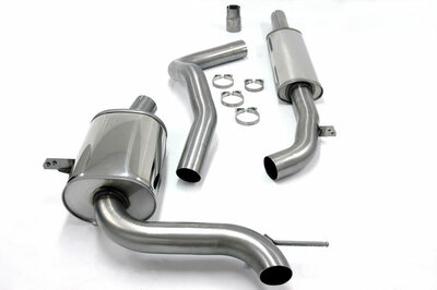 Simons Sportuitlaat Renault M&eacute;gane Coup&eacute; 2010-